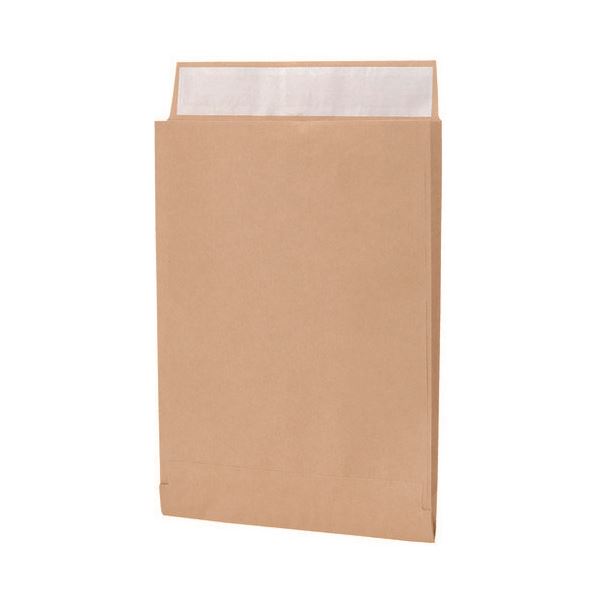 [まとめ]スーパーバッグ 薄マチ宅配袋 ポストイン 茶 0235000900[x3セット]