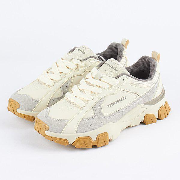 ブリケン クッション性のあるスニーカー UQ123CTP10 BEI