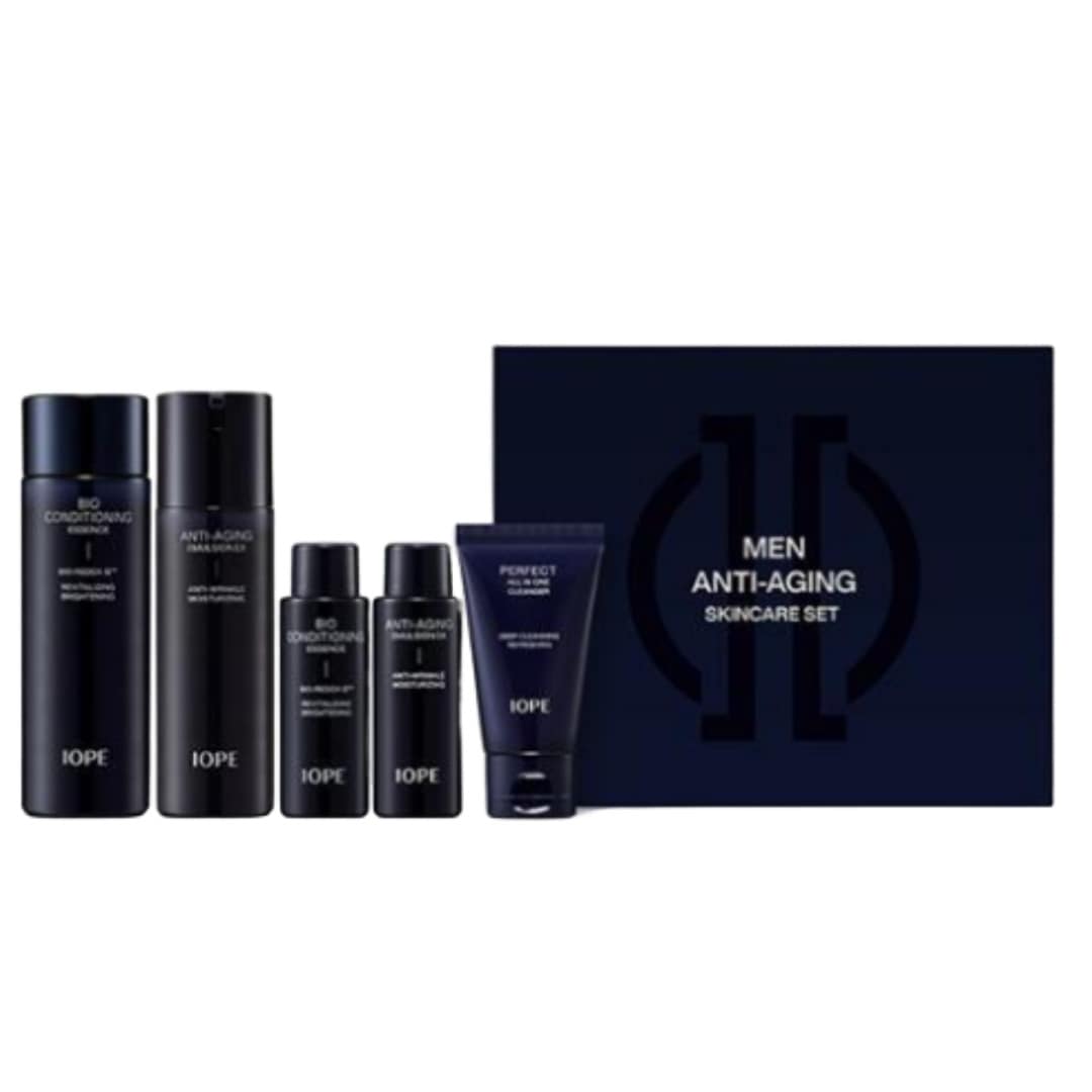 男性 バイオエイジングケア2点セット (エッセンス145ml + エマルジョン120ml + 3種ミニチュア贈呈)