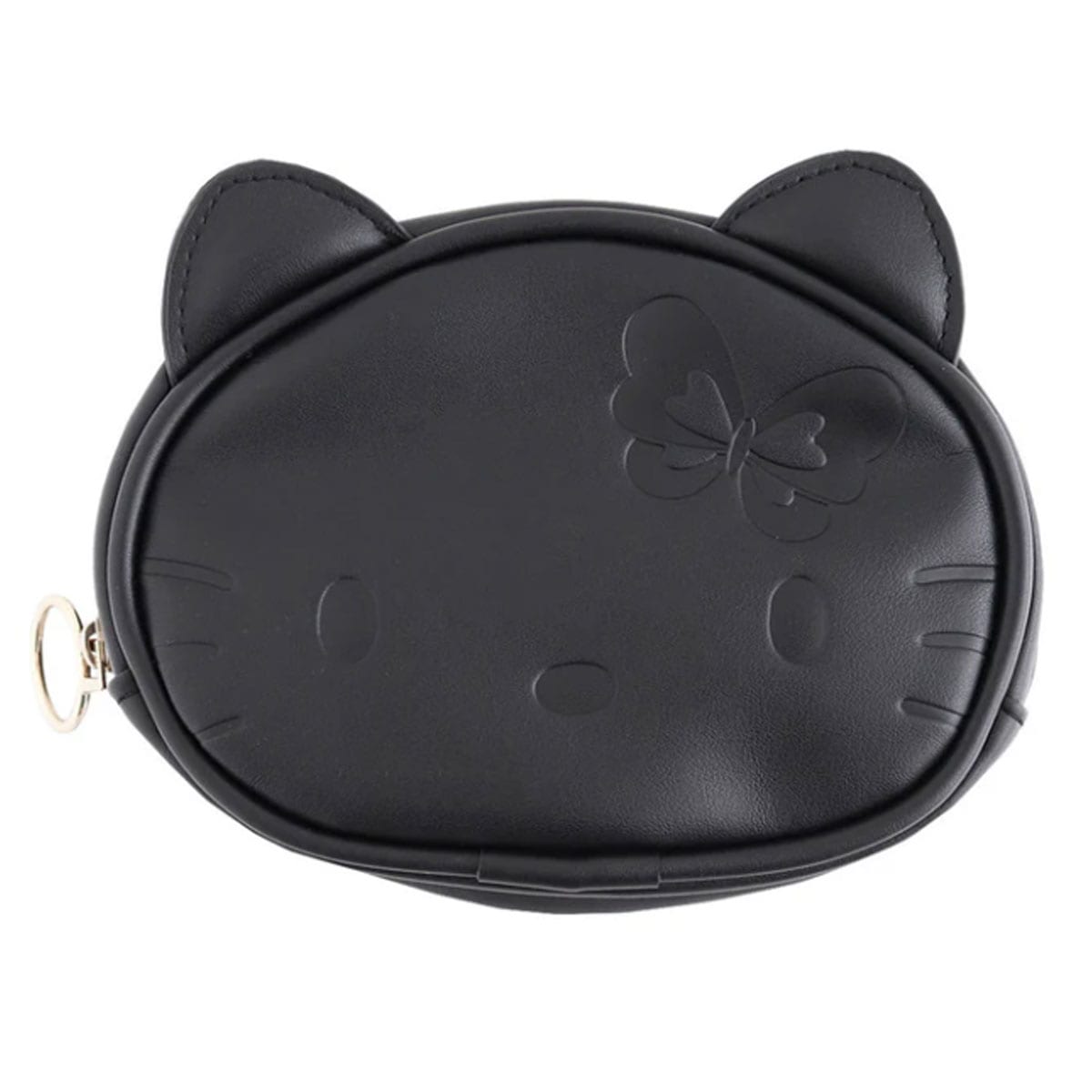 立体ポーチ ハロー キティ 黒 ブラック かわいい ポーチ 50周年 ブランド バラ 薔薇 ブランド クリスマス ハロウィン バレンタイン 新居祝い お返し 誕生日 プレゼント ギフト