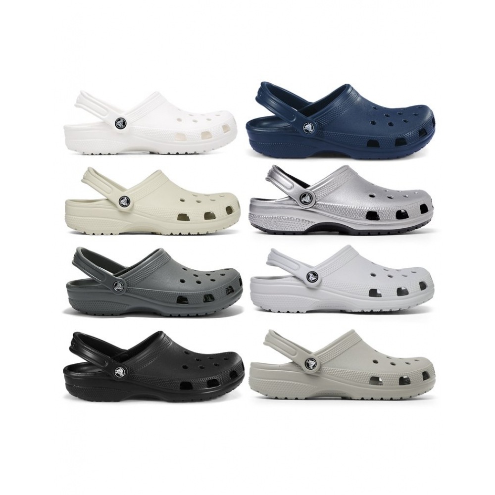 9種類のクロックスユニセックスクラシッククロッグから1つお選びください