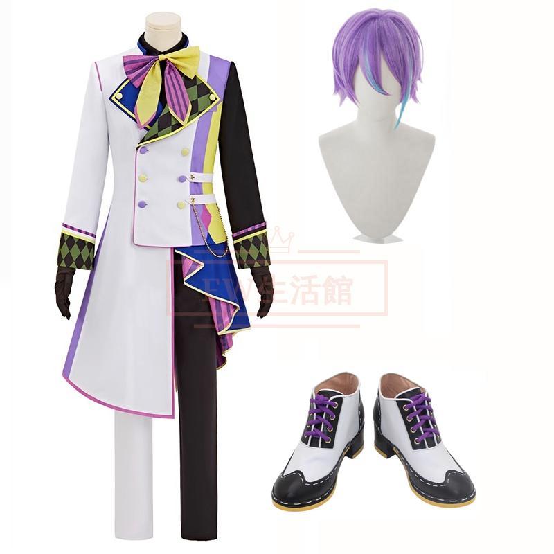 プロジェクトセカイ カラフルステージ feat 神代類 3周 コスプレ衣装 ウィッグ 靴 コスチューム 演出服 アニメ ゲーム ハロウィン cosplay 変装