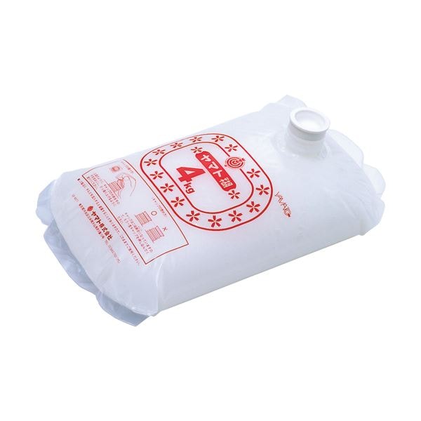 (まとめ) ヤマト 補充用でんぷん糊 袋入 実用 4kg 4KG-J 1個 (×5セット)