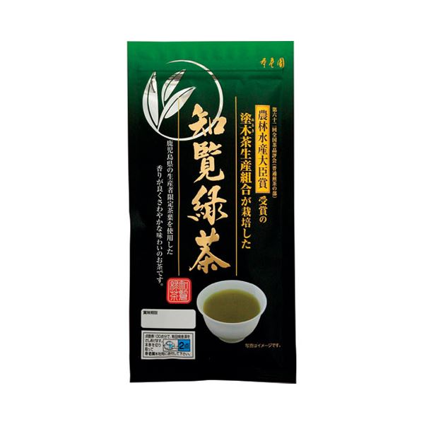 (まとめ）寿老園 知覧緑茶 100g(×10セット)