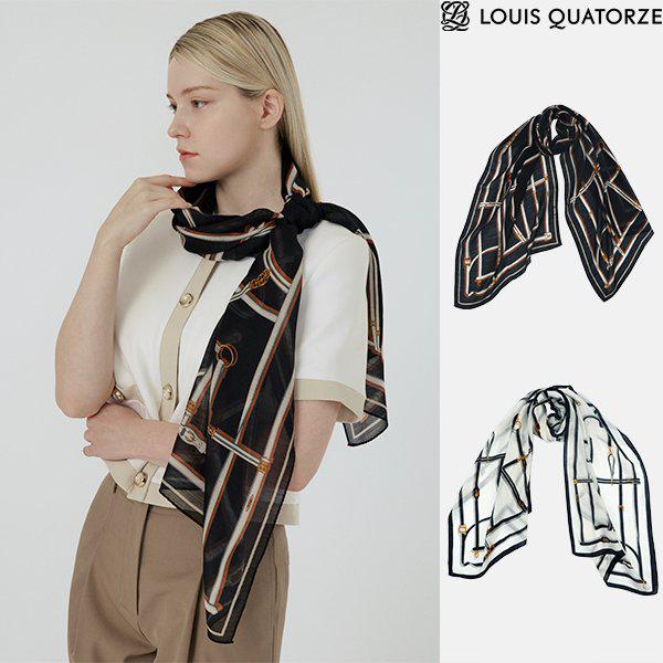 グレンデールウールシルク ロングスカーフ 1ESL026_s