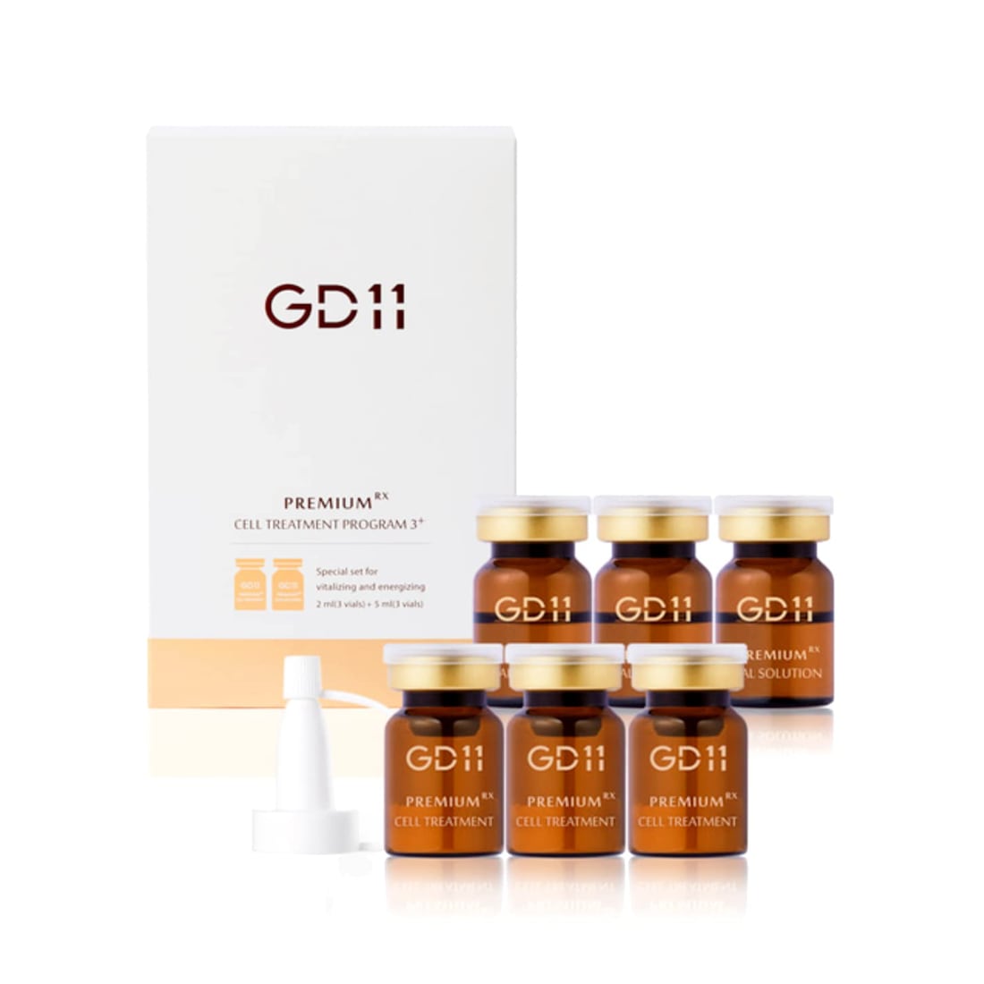 プレミアムセルトリートメントスリープラスセット 韓国コスメエイジングケア集中美容液1剤 パウダー3本＋2剤 美容液3本