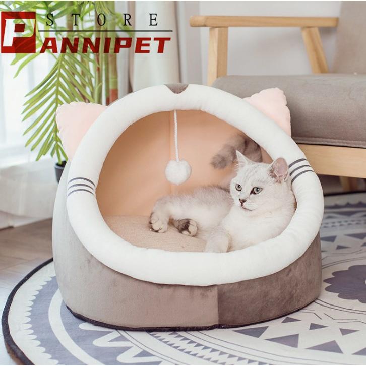 猫ハウス 猫ベッド ペット ベッド ペットベッド ドーム型猫 ハウス 犬ハウス 犬猫兼用 小型犬 ふわふわ 柔らかい お洒落 選べる4色