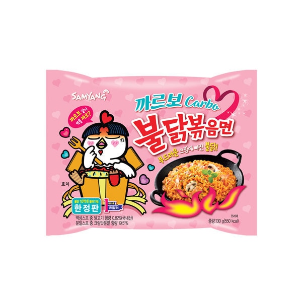 三養/カルボホットチキン味ラーメン