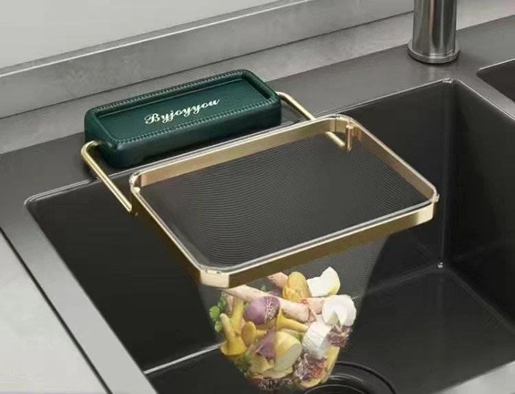 【超お得1つ買うと10個もらえる】三角コーナーいらず 三角コーナー ネット 折りたたみ ネット50枚付き 生ゴミ 水切りネット 三角排水ラック ホルダー シンク 使い捨て 取