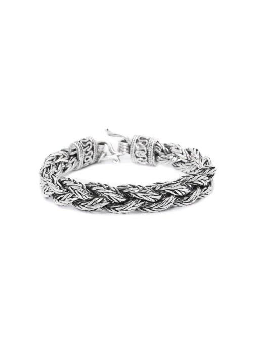 【HARANG】 HR 143B_Silver Chain Hook Bracelet 正規品