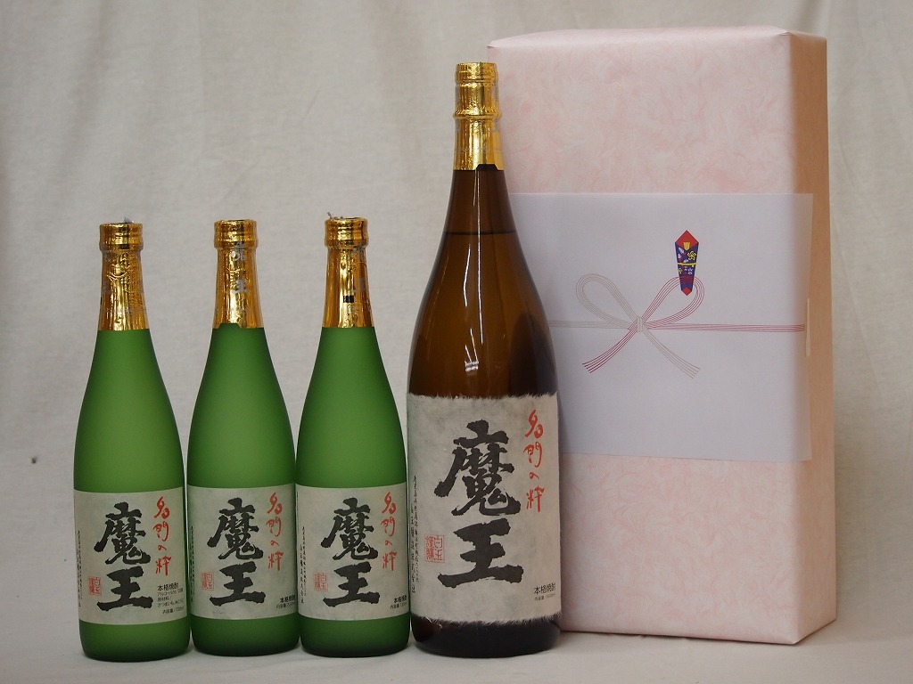 厳選熊本県米芋焼酎6本セット(黒麹仕込芋焼酎 王道楽土 純米焼酎