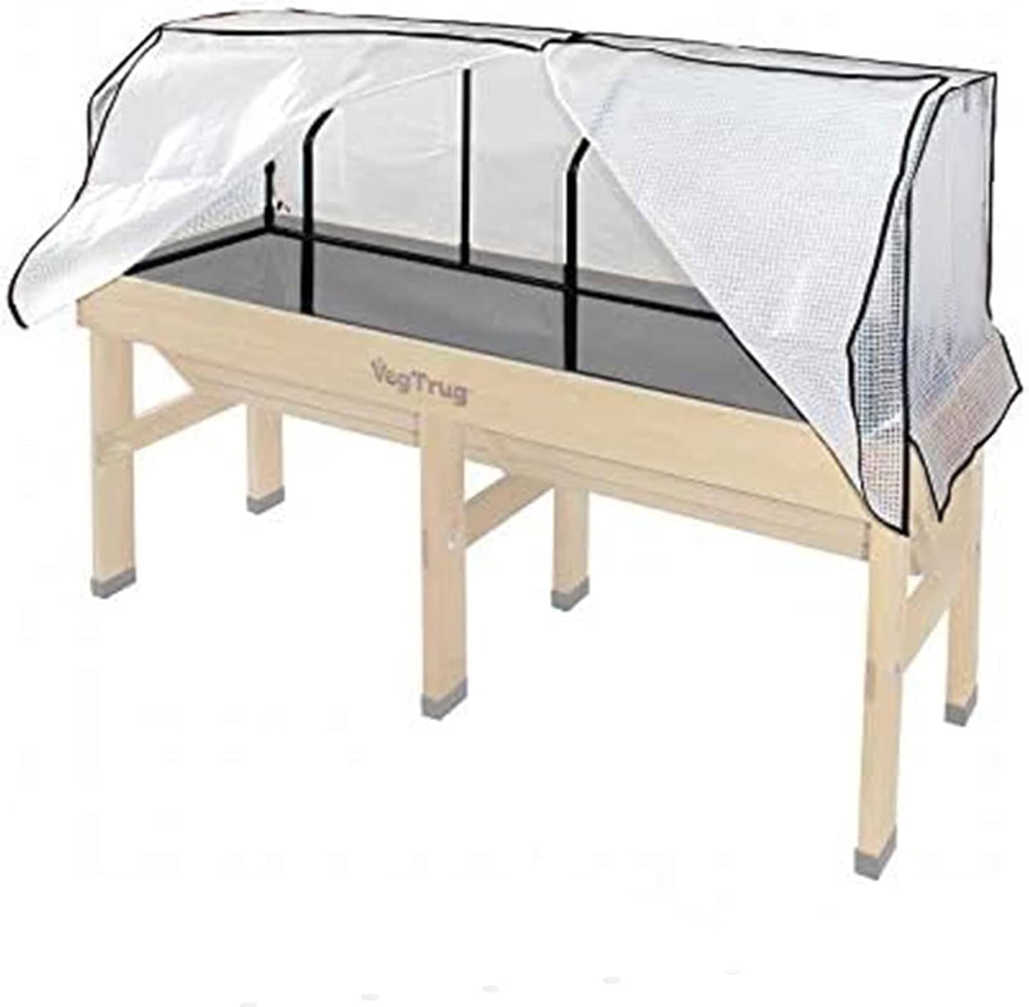 野菜 プランター ベジトラグ ウォールハガー フレーム温室セット L カバー ビニールハウス ガーデニング VGT-A04L
