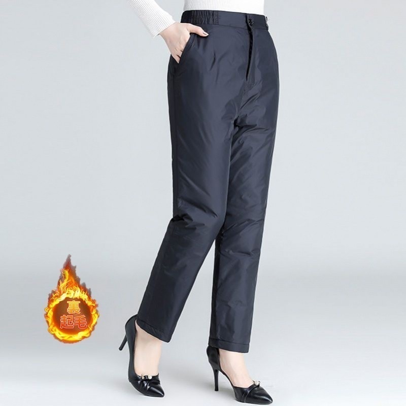 レディースダウンパンツ防風防寒パンツ防寒パンツボトムス冬軽量大きい動きやすい履き心地良い撥水軽い防寒対策保温性脚尻秋冬 5,068円