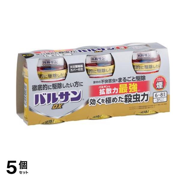 DX 煙タイプ 6～8畳用 くん煙殺虫剤 20g× 3個入 5個セット