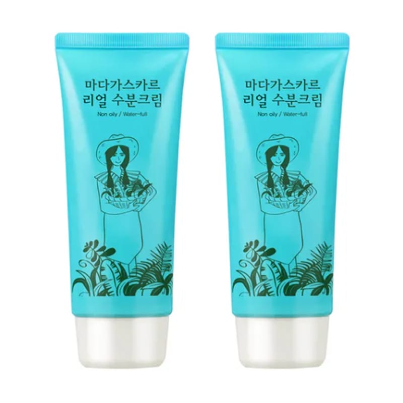 [1+1] マダガスカル リアルモイスチャークリーム 80g+80g / 韓国コスメ