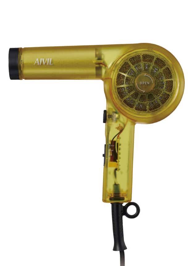 スケルトンドライヤー イエロー