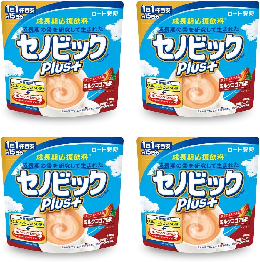 セノビックPlus ミルクココア味4個パック カルシウム