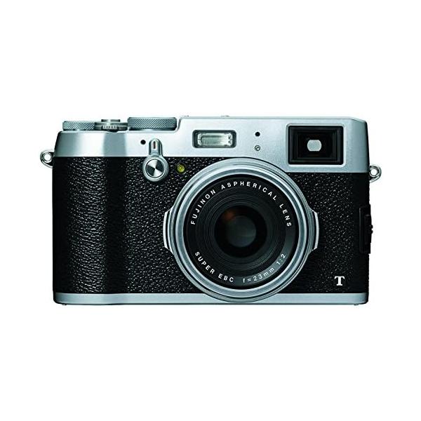 【中古】FUJIFILM デジタルカメラ X100T シルバー FX-X100T S