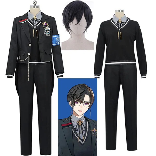 バーチャル YouTuber VTuber にじさんじ 四季凪アキラ しきなぎあきら スーツ コスプレ衣装 新衣装 コスプレ 衣装 ウィッグ 靴 ハロウィン 仮装 ステージ服 変装 コスチューム 13,190円