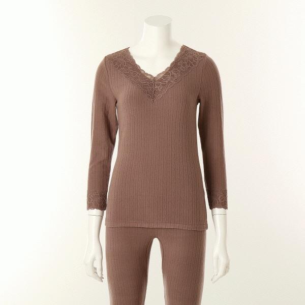 女性シルクプロテインアクリル素材トップス下着VLG5066CSG 11,599円