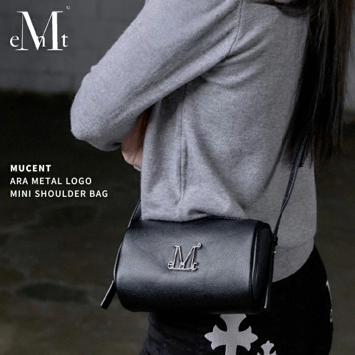 【送料無料】MUCENT(ムセント)/ARA METAL LOGO MINI SHOULDER BAG ショルダーバッグ