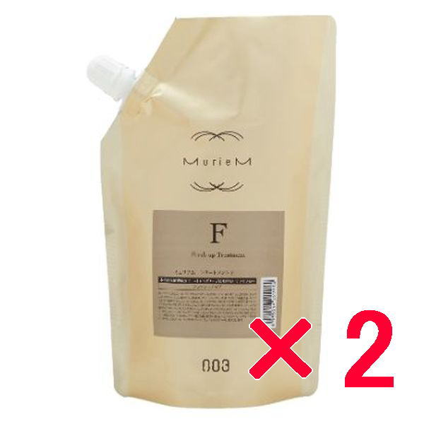 ナンバースリー 003/ミュリアム ゴールド/ミュリアム トリートメント F 500g 詰替え【2個セット】