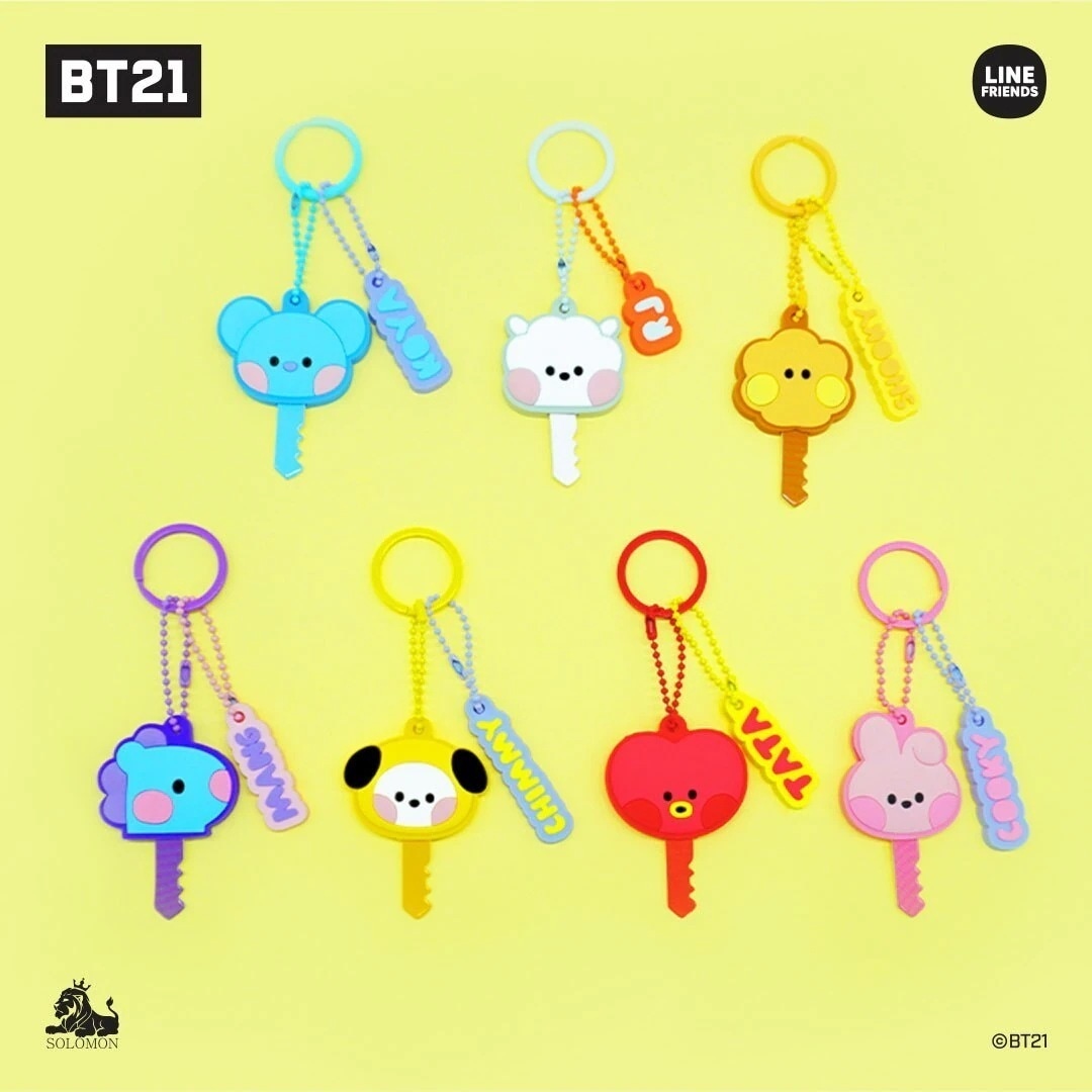 BTS BT21 プルバックカー 台湾限定セット (8点) Qoo10] BT21 BTS 公式グッズ Brawl Star : KPOP