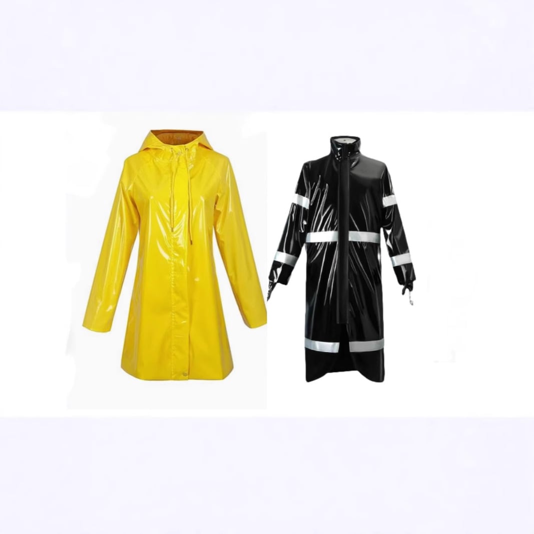 ゴーストマザーのキャロラインのコスプレ用黄色いレインコートウェーバーのコスプレ用黒いレインコートハロウィンコスチューム