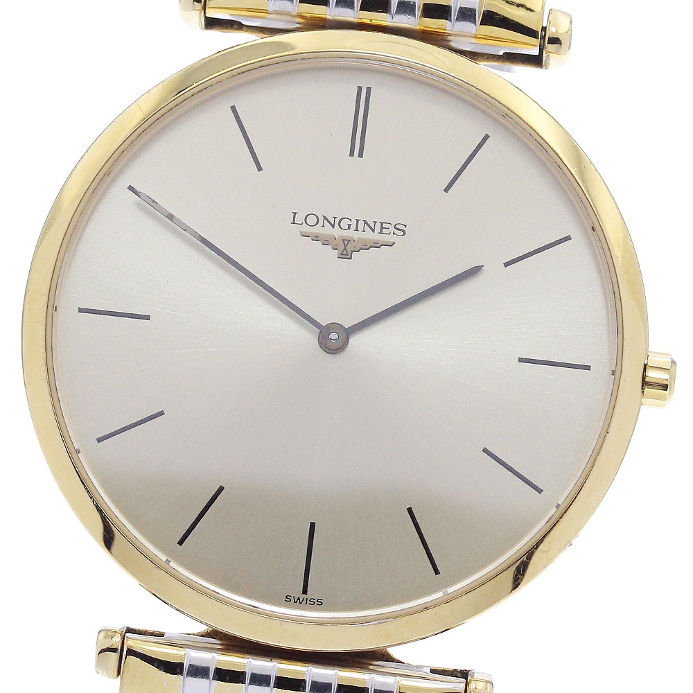 ロンジン LONGINES L4.709.2 グランドクラシック クォーツ メンズ _908572【中古】