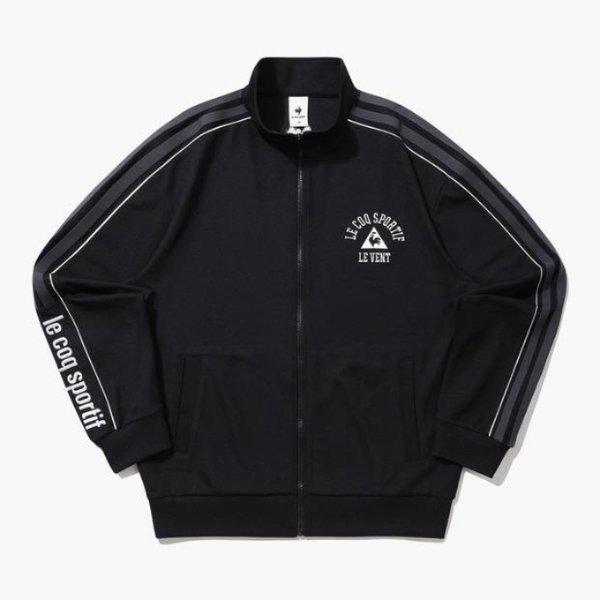 M ジャージー CQK QQ123LFT22-BLK サンデーパイピングトラックトップ / BLACK