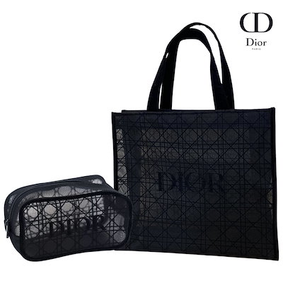 ディオール メッシュ トートバッグ エコバッグ ノーベルティ セット Dior ディオール 海外限定 ノベルティ メッシュトートバッグ