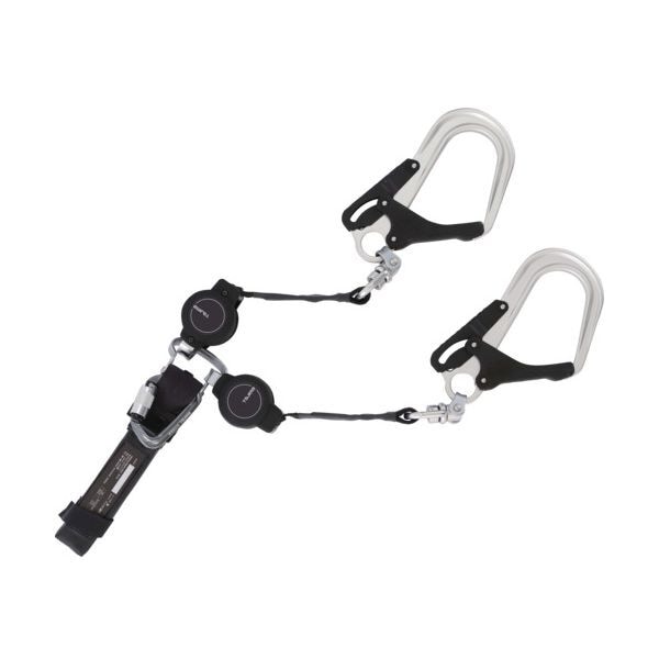 TJMデザイン A4KR150FWL8 ハーネスヨウランヤードKR150F ダブルL8 130kg用 メーカー直送