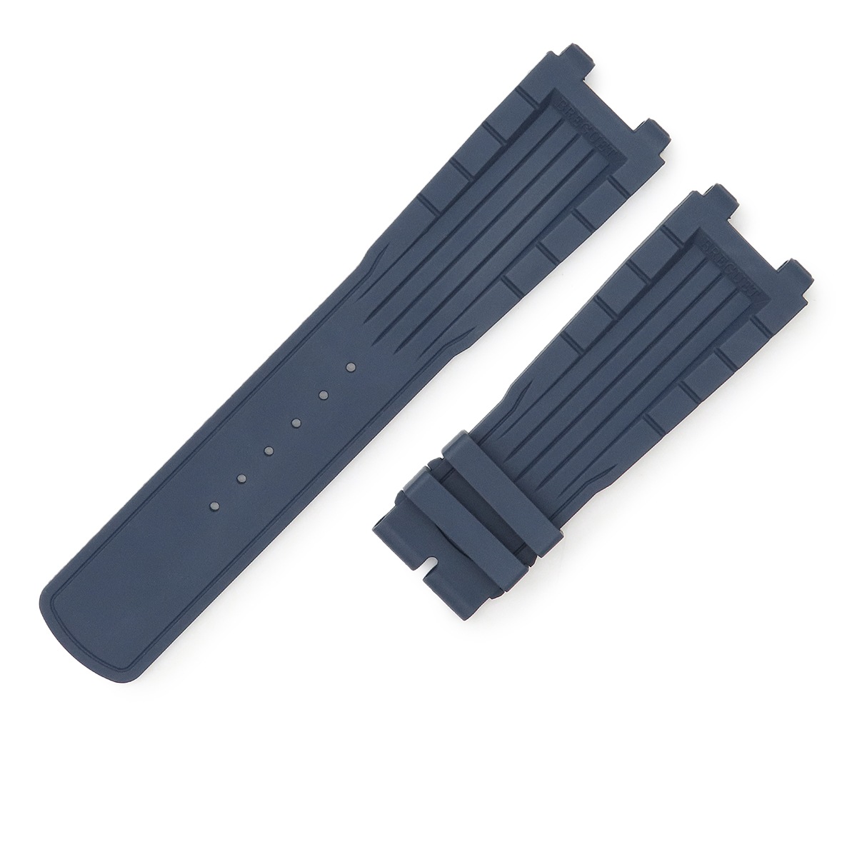 マリーン 3用 ラバーバンド メンズ 未使用 純正 替え 予備 スペア ベルト ストラップ 24mm ネイビー 紺