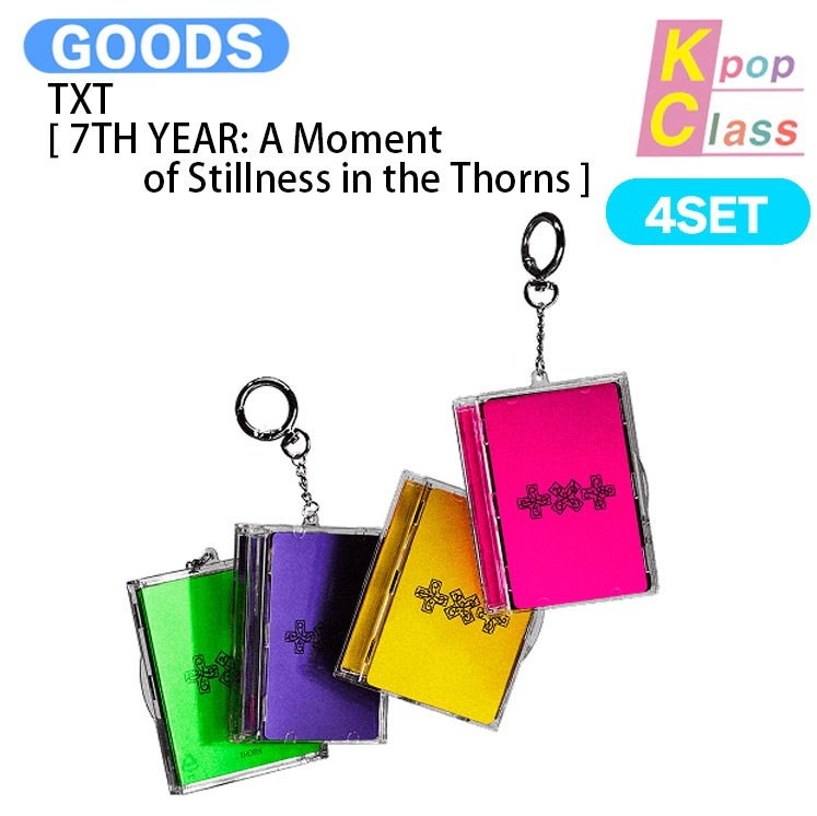 国内発送 [当店限定特典付] TXT Photocard Case Ver. [ 7TH YEAR: A Moment of Stillness in the Thorns ] 4種セット Albu