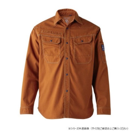 イーブンリバー フレイムレジスタントシャツ ブリックレッド(22) サイズ:M SR7006