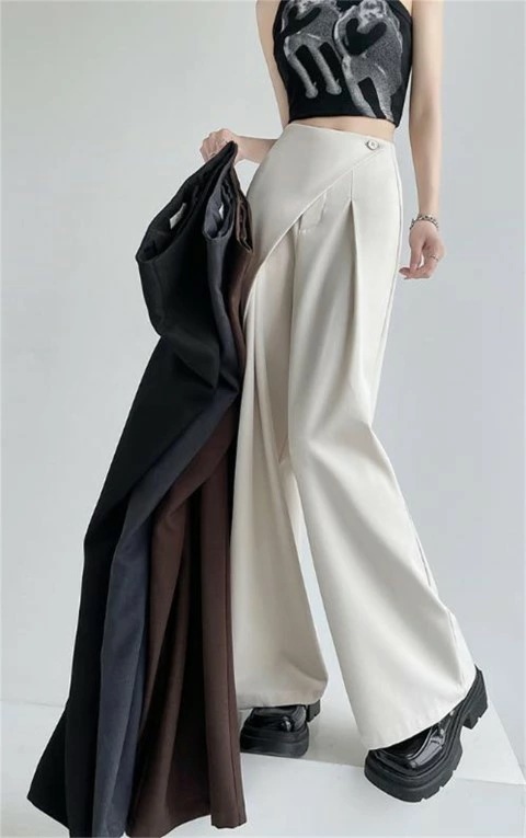 ストレートパンツ カジュアル スラックス おしゃれな スーツパンツ ワイドパンツ大きいサイズ レディース 秋冬 下着 ボトムス ストレート スキニー ショーツ pants