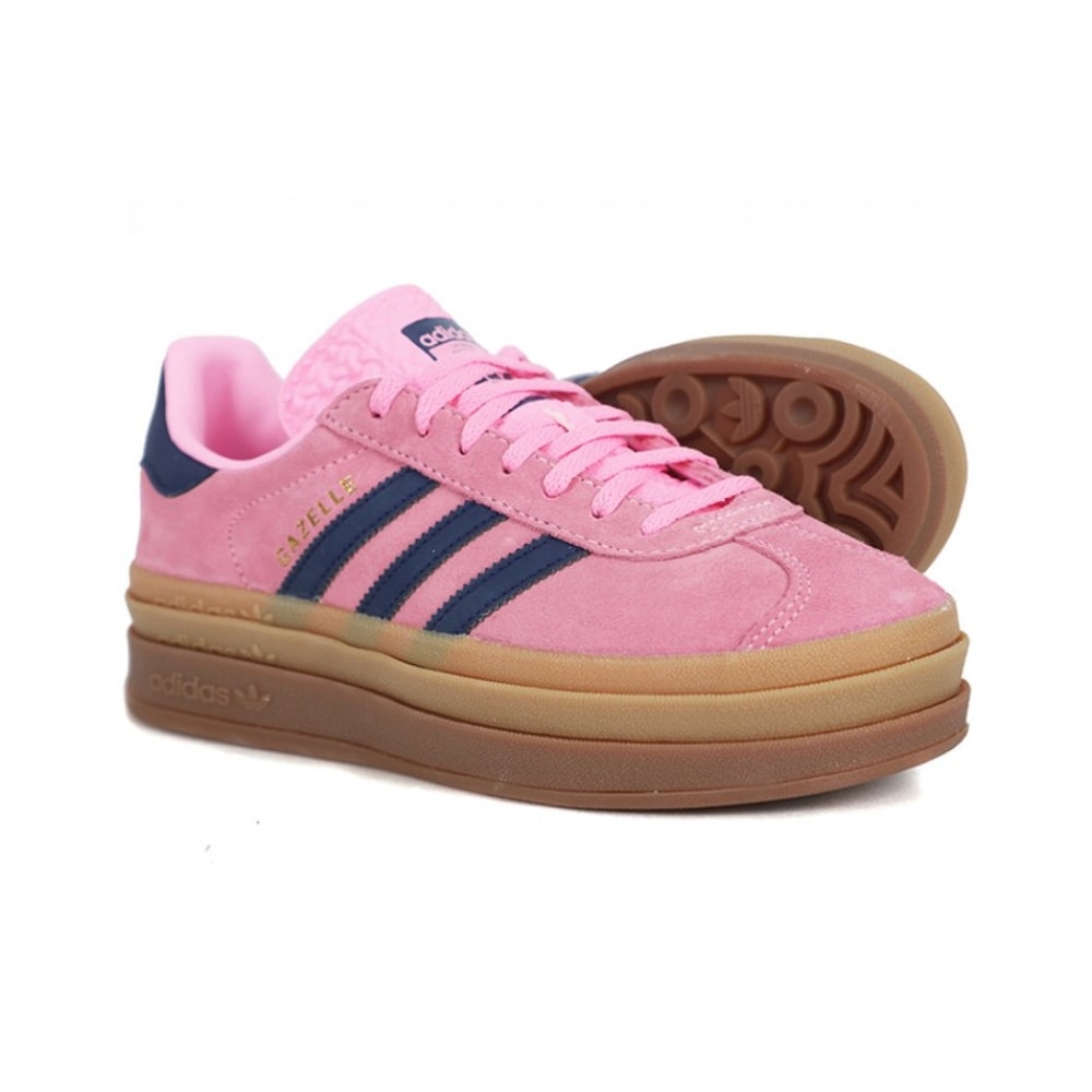 アディダスレディーススニーカーガゼルボールドW ピンクグロー 14,080円