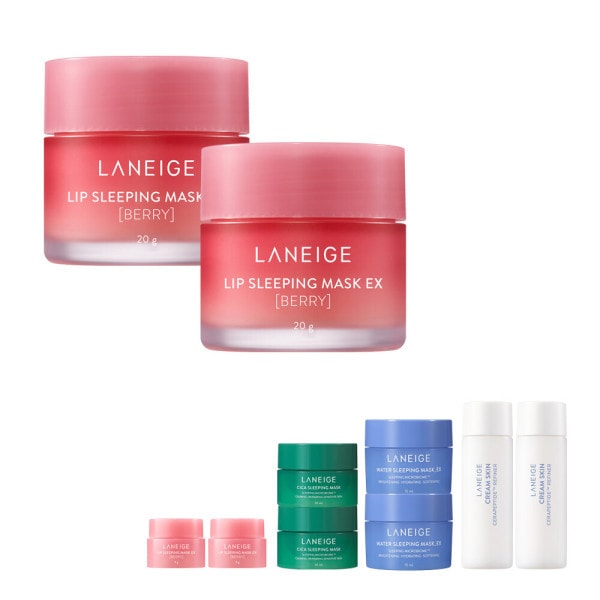 (1+1) ラネージュ リップ スリーピング マスク ベリー 20g
