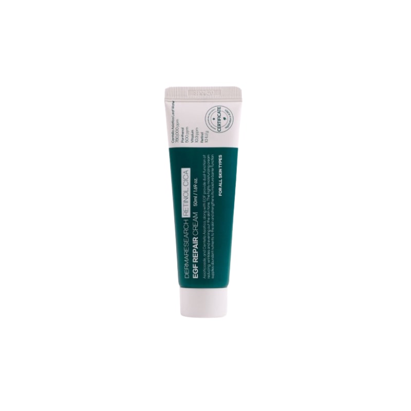 dermaresearch 自生クリーム EGF自生クリーム レチノールシカ 78%自生皮膚科レーザー後ホクロケア \