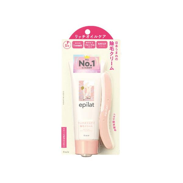 5個セット/エピラット 除毛クリーム リッチオイルケア[クラシエホームプロダクツ販売]