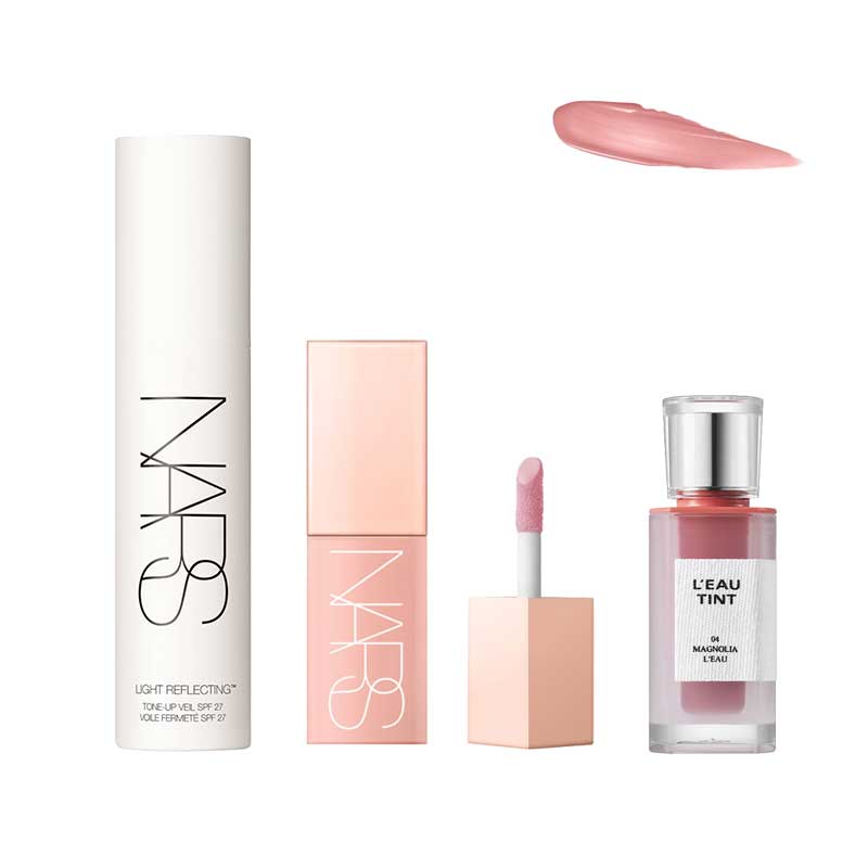 ライトリフレクティング トーンアップヴェール＆リキッドブラッシュ コスメ福袋 3点セット 30ml/7ml/4.5g [ 化粧下地 ]2025 福袋 チーク プライマー ピア― リップ