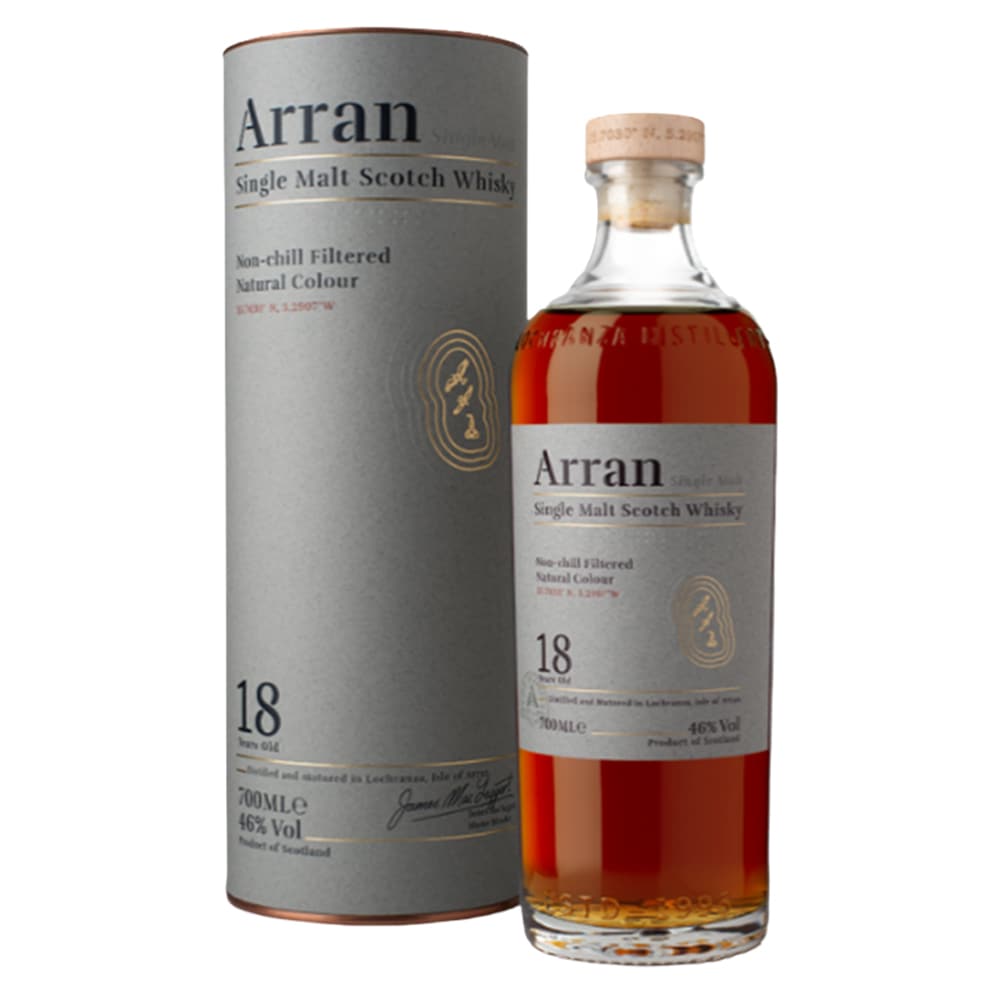【正規品 箱入】アラン モルト 18 年 2026年リリース品 シングル モルト スコッチ ウイスキー ノンチルフィルタード ナチュラルカラーARRAN MALT AGED 18 YEAR SI