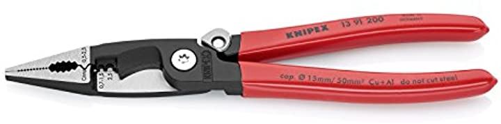 KNIPEX クニペックス エレクトロプライヤー ロック付 200mm 1391200 13 91