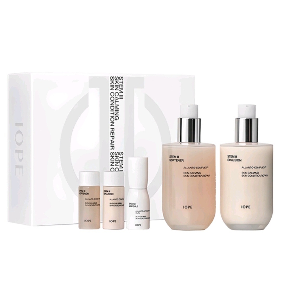 ステム3 基礎化粧品 2種セット/韓国の人気商品/韓国保湿/柔らかい保湿/肌の鎮静/ツヤ/弾力/栄養/デイリーケア