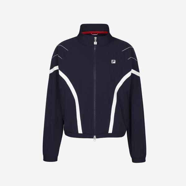 FILA テニス曲線ウィンドブレーカー