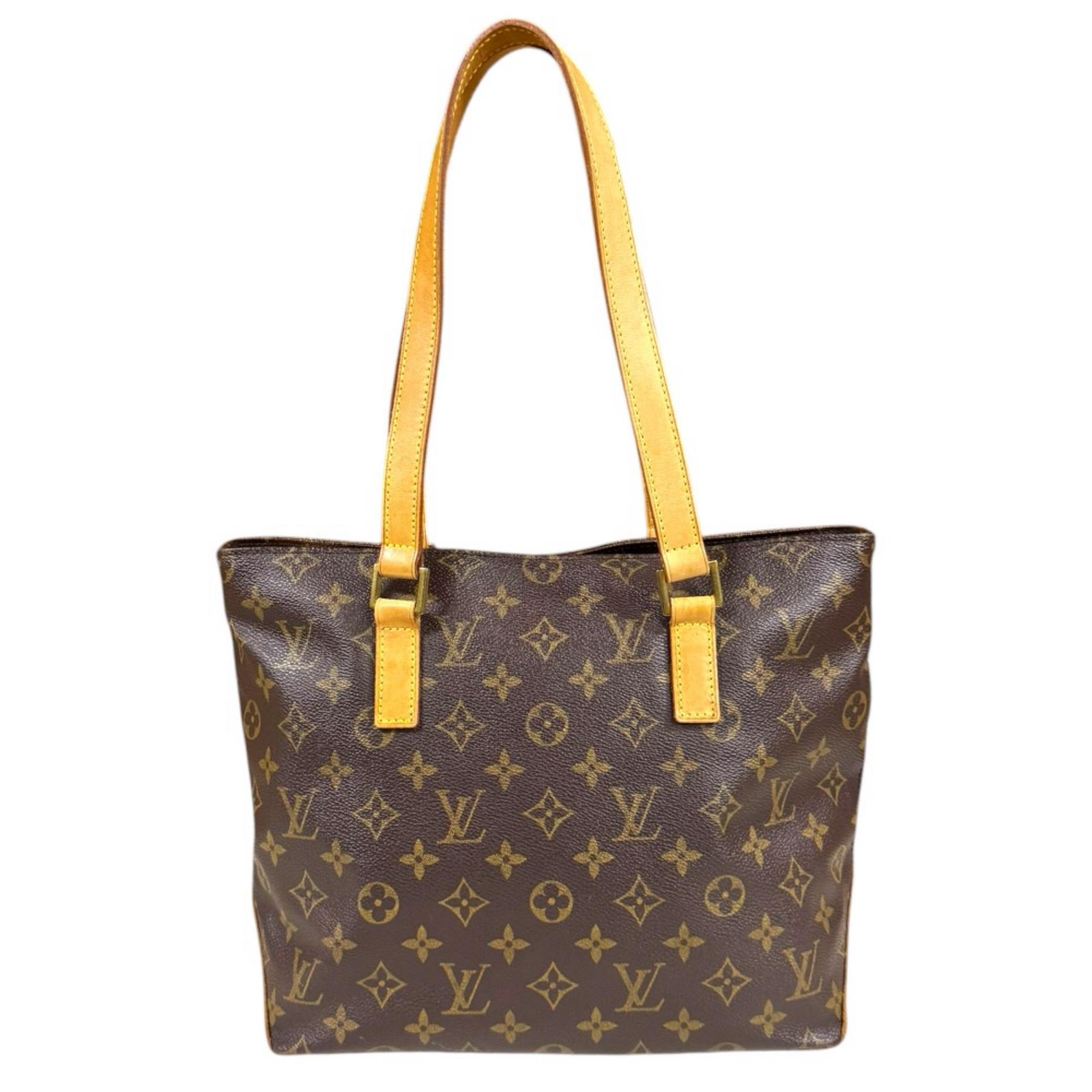 ルイヴィトン カバピアノ モノグラム トートバッグ モノグラムキャンバス M51148 ブラウン LOUIS VUITTON 中古