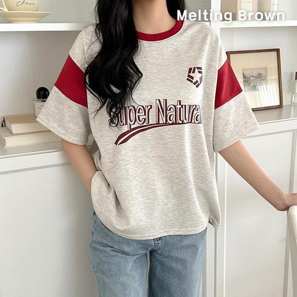 レディースデイリーサマー半袖Tシャツ3color