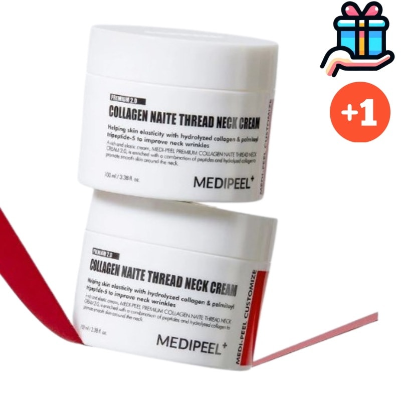 [韓国人気セット1+1] プレミアム コラーゲン ナイテ シール ネッククリーム 2.0 100ml+100ml 総200ml 首のしわ スキンケア 韓国コスメ 正規品 たるみ肌 乾燥 保湿管理 ネッ
