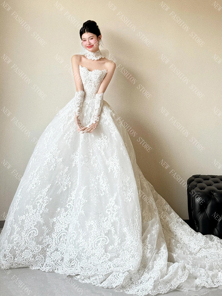 ウエディングドレス 白-34