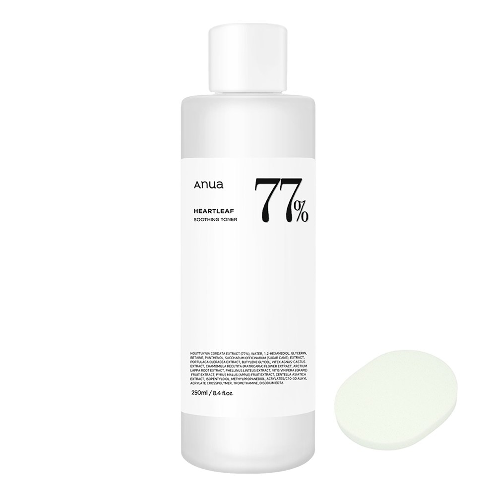 オソンチョ77％鎮静トナー250ml +海綿スポンジ